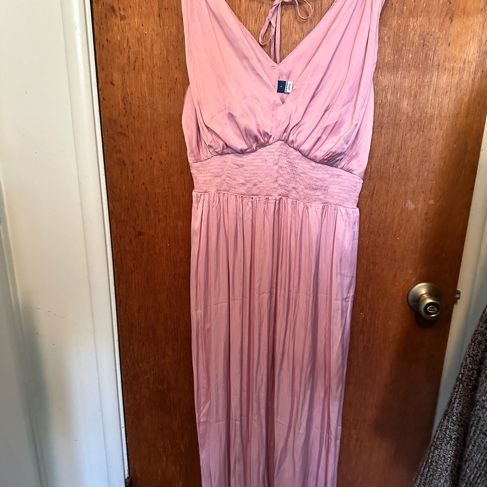 Old Navy Light Pink Maxi Dress